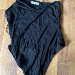 One shoulder bodysuit